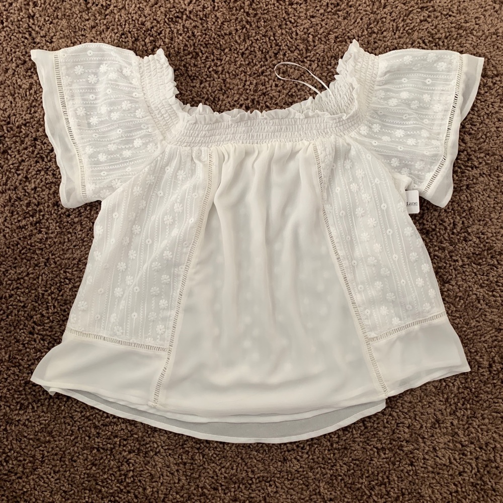 Off the shoulder top